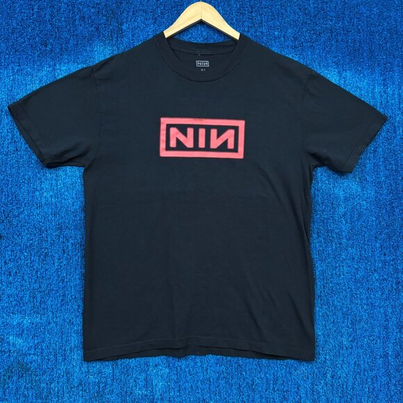 Nine Inch Nails Peel It Back 2025 Tour Dates Rock Band Tee L - Picture 1 of 4